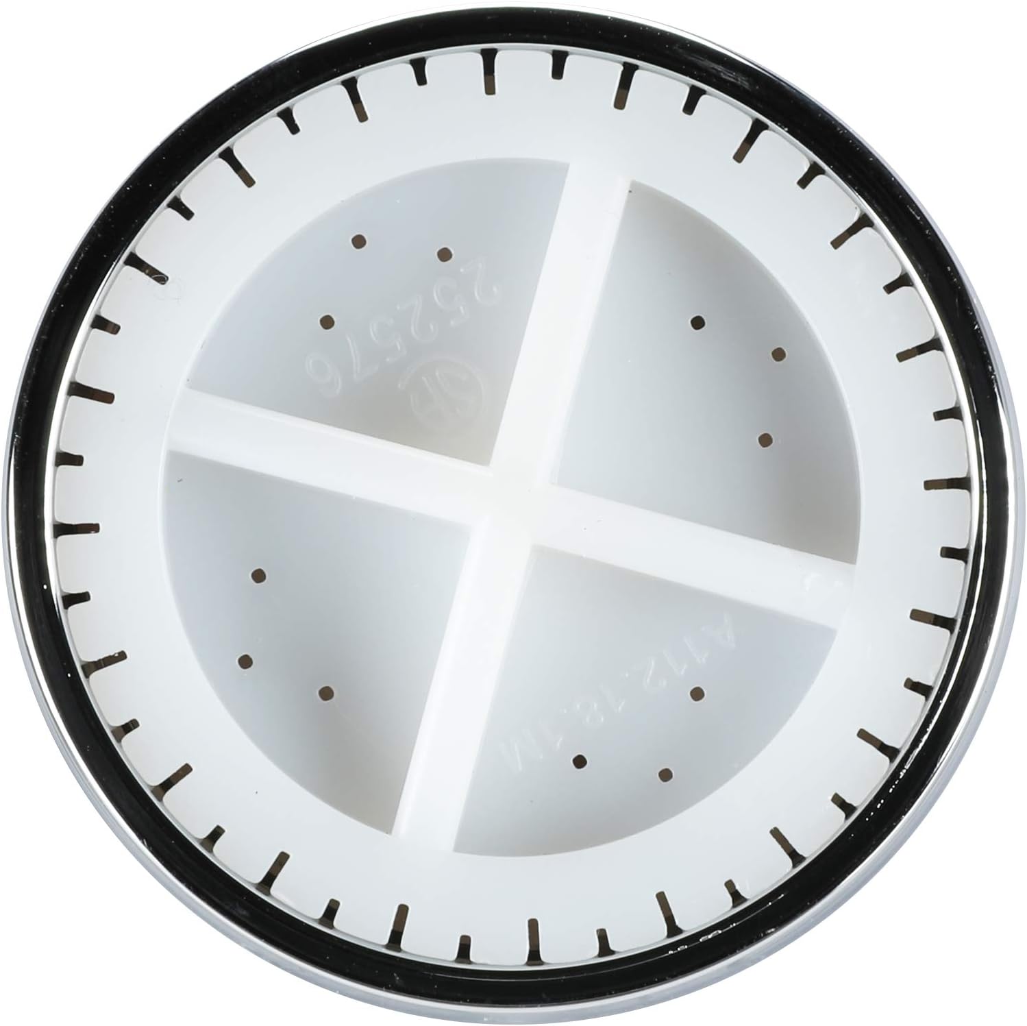 Chrome Small Round Wall Mounted Showerhead