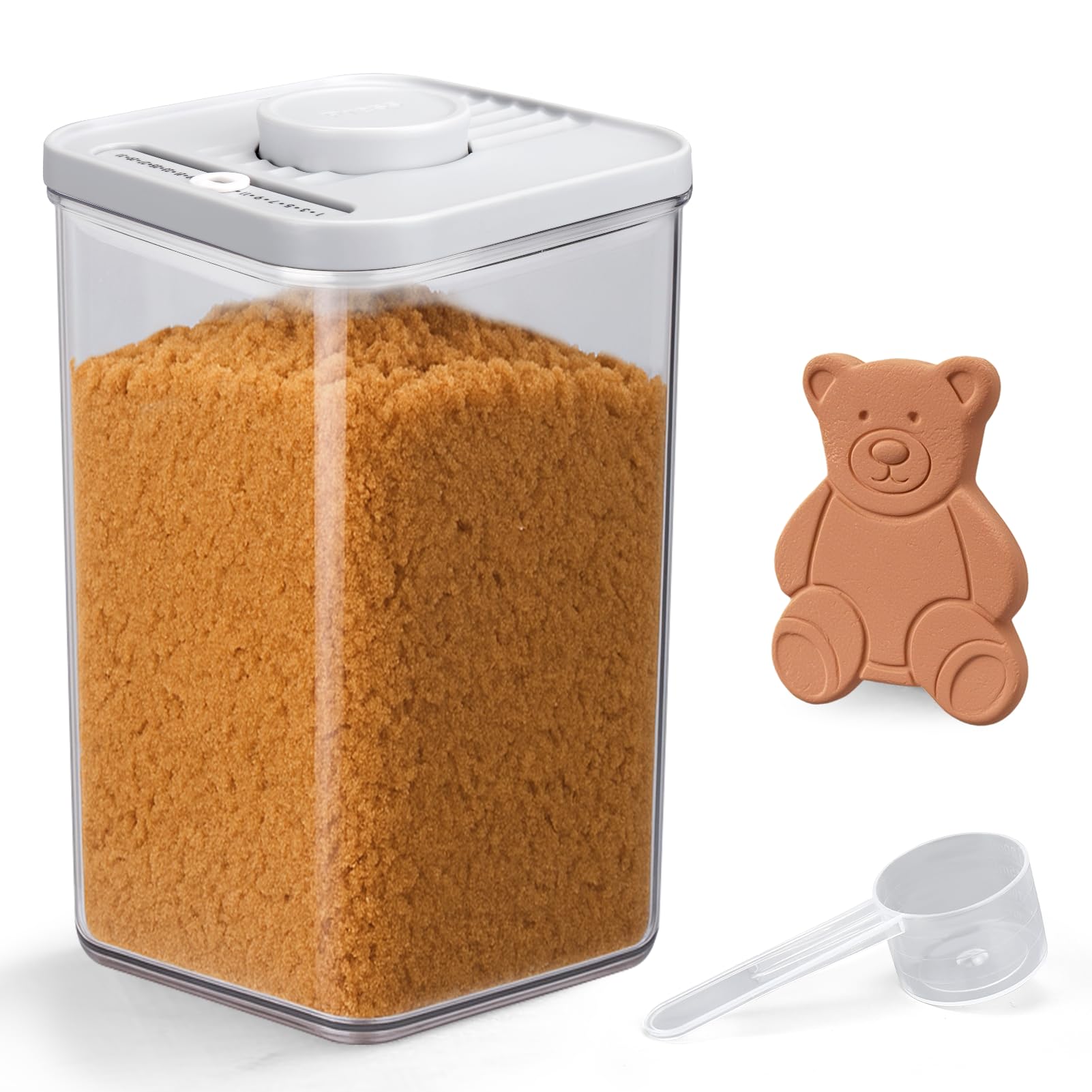 Mity rain Airtight Brown Sugar Container 2.8Qt