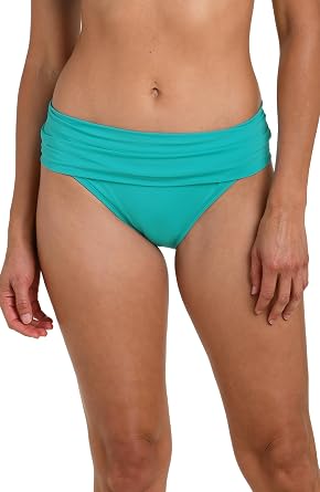 La Blanca Women's Island Goddess Triangle Hipster Swimsuit Bottom, Calypso, 4