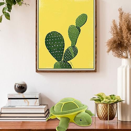 Miniatura 6 de Almohada de peluche de tortuga marina de 9.8 pulgadas