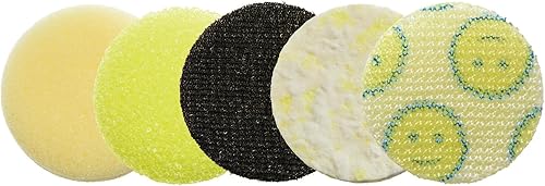 Dremel Versa - Paquete de 5 almohadillas de esponja de limpieza Scrub Daddy, paquete variado para limpieza multisuperficie, para uso en cocina,