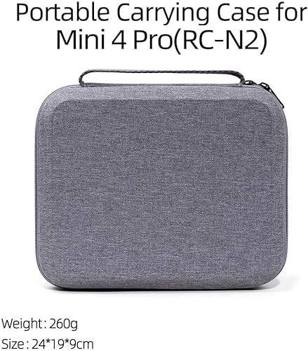 Miniatura 8 de XBERSTAR Bolsa de hombro de almacenamiento portátil Estuche de transporte para DJI MINI 4 PRO Drone Accesorios (bolsa de hombro)