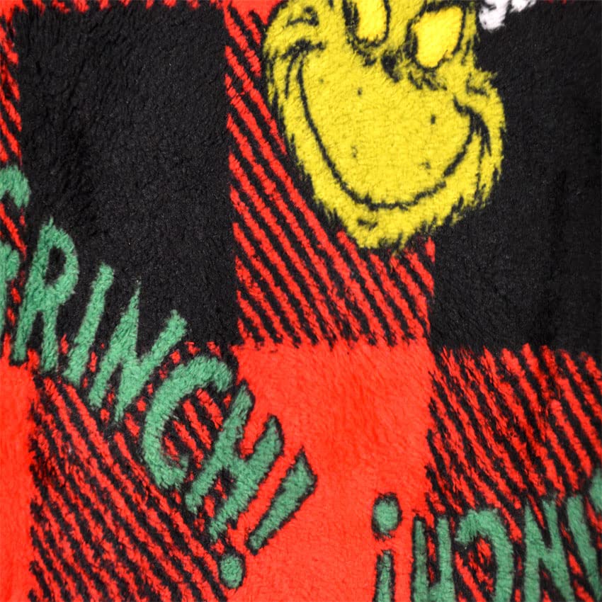 Mens Dr. Seuss 100% Grinch Mens Pajama with Socks2