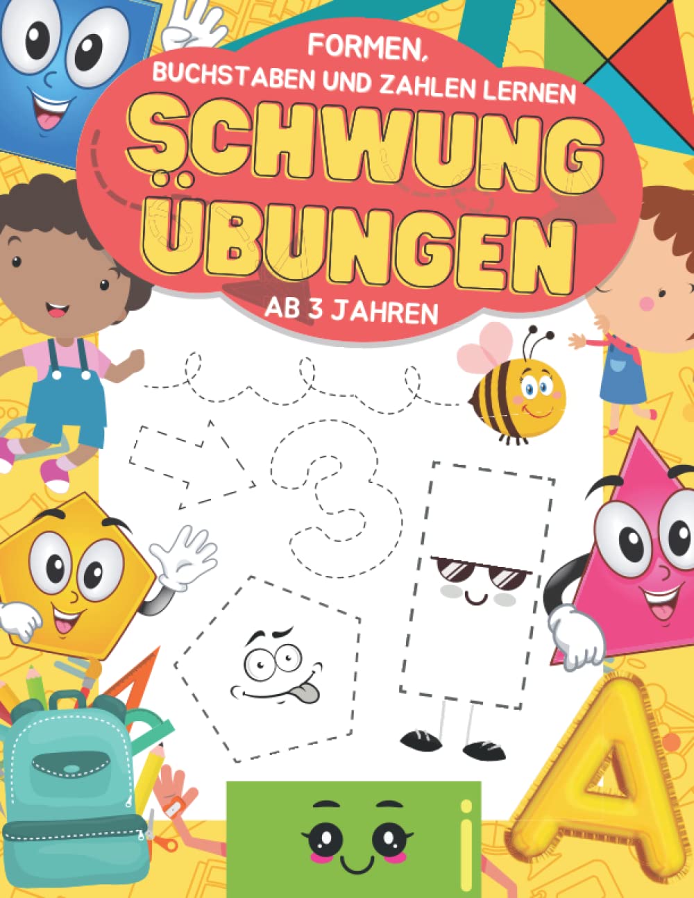Buy Schwungübungen, Buchstaben Und Zahlen Lernen Ab 3 Jahren