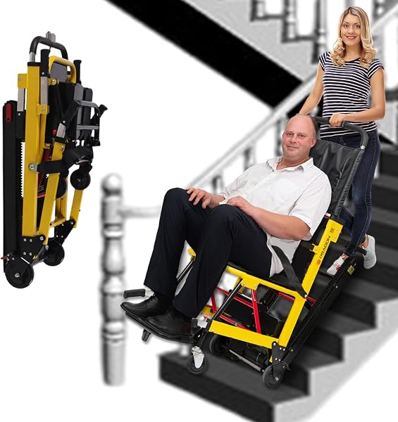 AIBOTY Silla de Ruedas Eléctrica de Escalera