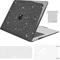 Vista 10 de MOSISO Funda compatible con MacBook Air de 13 pulgadas 2022 2021 2020 2019 2018 A2337 M1 A2179 A1932, carcasa rígida de plástico brillante, cubierta