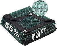 Vista 62 de LOVE STORY 6.5 x 6.5 pies, 40% de tela negra para sombra con ojales, malla de malla para jardín, cubierta de plantas, invernadero y patio