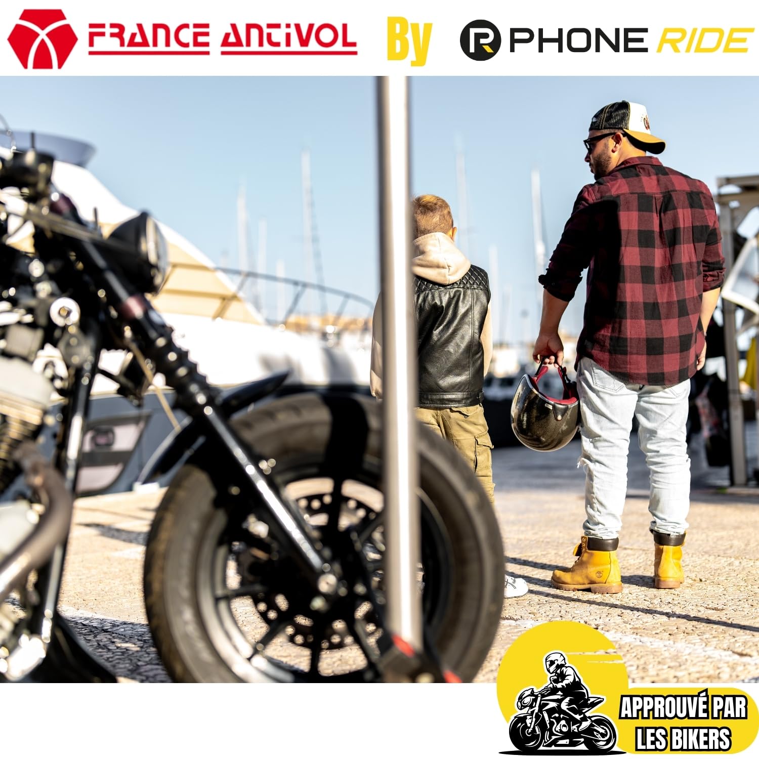 Antivol Moto SRA Ø18mm Type U - Antivol Moto homologué SRA en Acier Cémenté Conforme Aux Normes de Sécurité Française - Double Mécanisme de Verrouillage & Clé réversible (Elite 100)