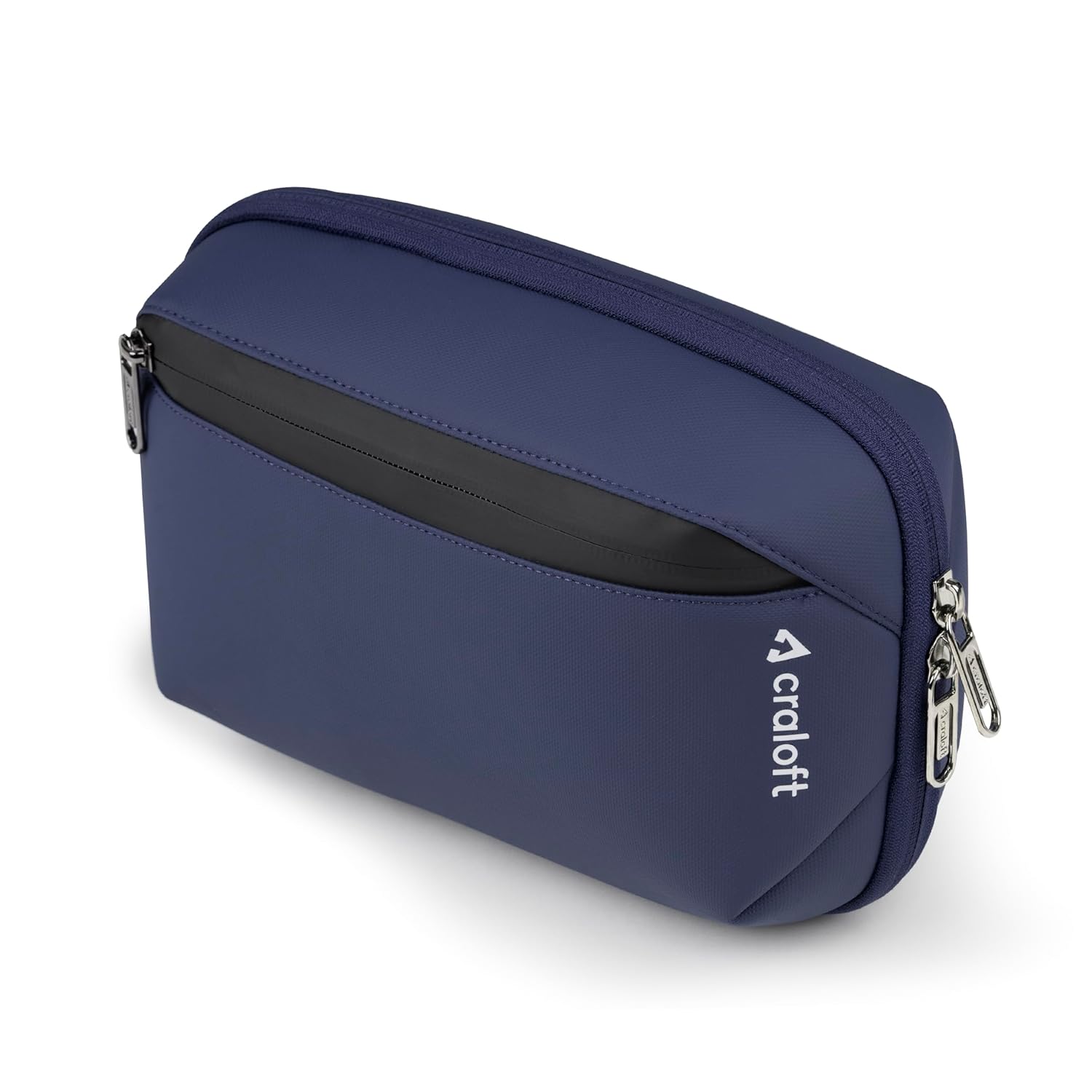 CRALOFT TechSlate Tech Organizer Pouch – Water-Resistant Hardshell Case for Cables, Chargers, Gadgets & Hard Drive – Electronic Accessories Bag with Scratch-Proof Smartphone Pocket for Men & Women CRALOFT TechSlate Tech Organizer Pouch – Water-Resistant Hardshell Case for Cables, Chargers, Gadgets & Hard Drive – Electronic Accessories Bag with Scratch-Proof Smartphone Pocket for Men & Women