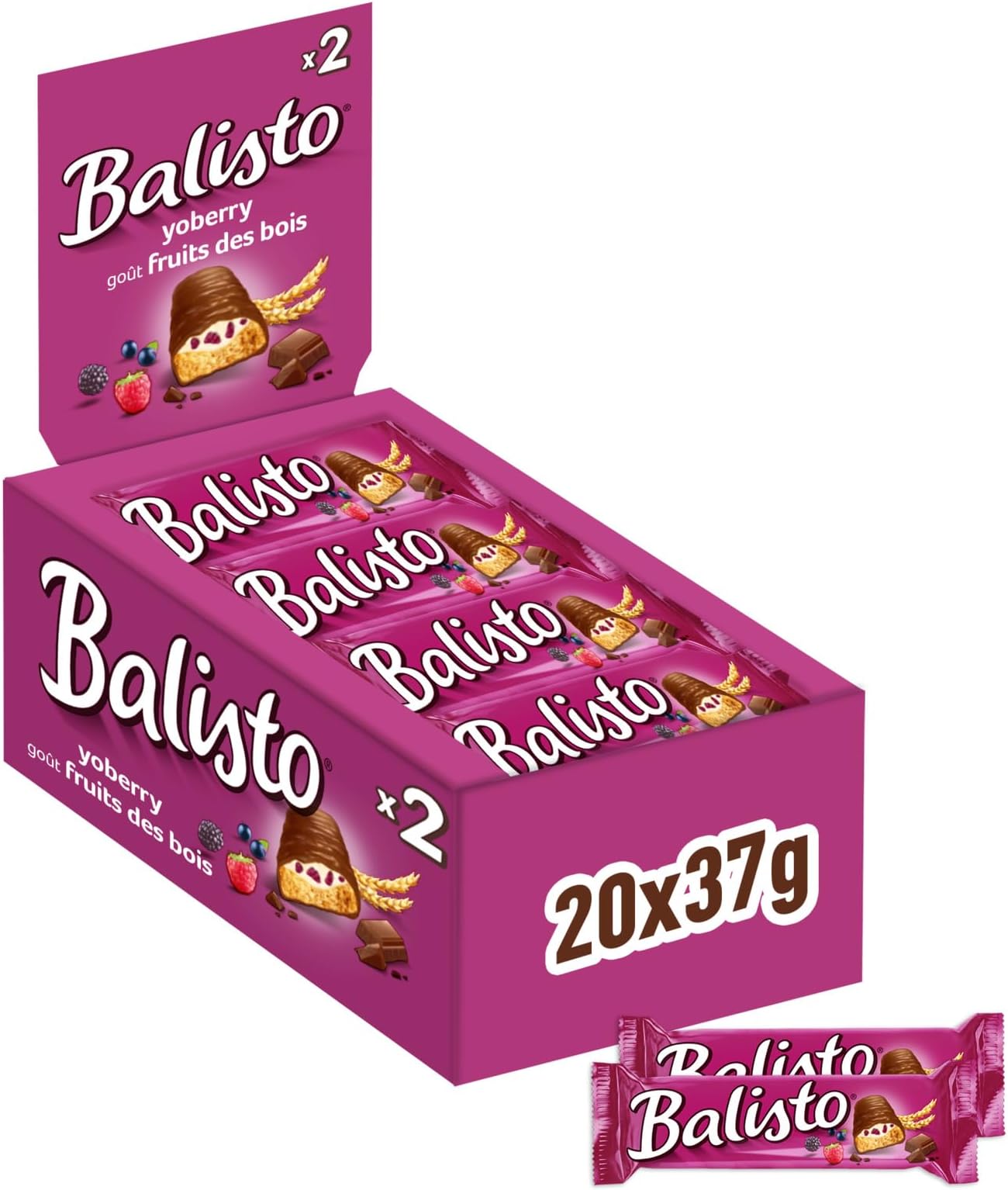 Balisto Yogurt Berry Mix 37g (20-pack)