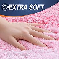 Vista 63 de OLANLY Juego de 2 alfombras de baño de 2 piezas, alfombras de baño de microfibra suave y absorbente y alfombra de inodoro con contorno