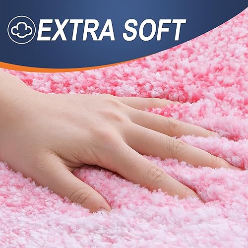 Miniatura 63 de OLANLY Juego de 2 alfombras de baño de 2 piezas, alfombras de baño de microfibra suave y absorbente y alfombra de inodoro con contorno