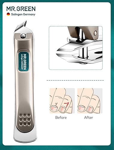 Miniatura 3 de Juego de 4 piezas de manicura y pedicura de acero inoxidable, kit de aseo de grado médico con estuche de viaje, caja de regalo para hombre y mujer