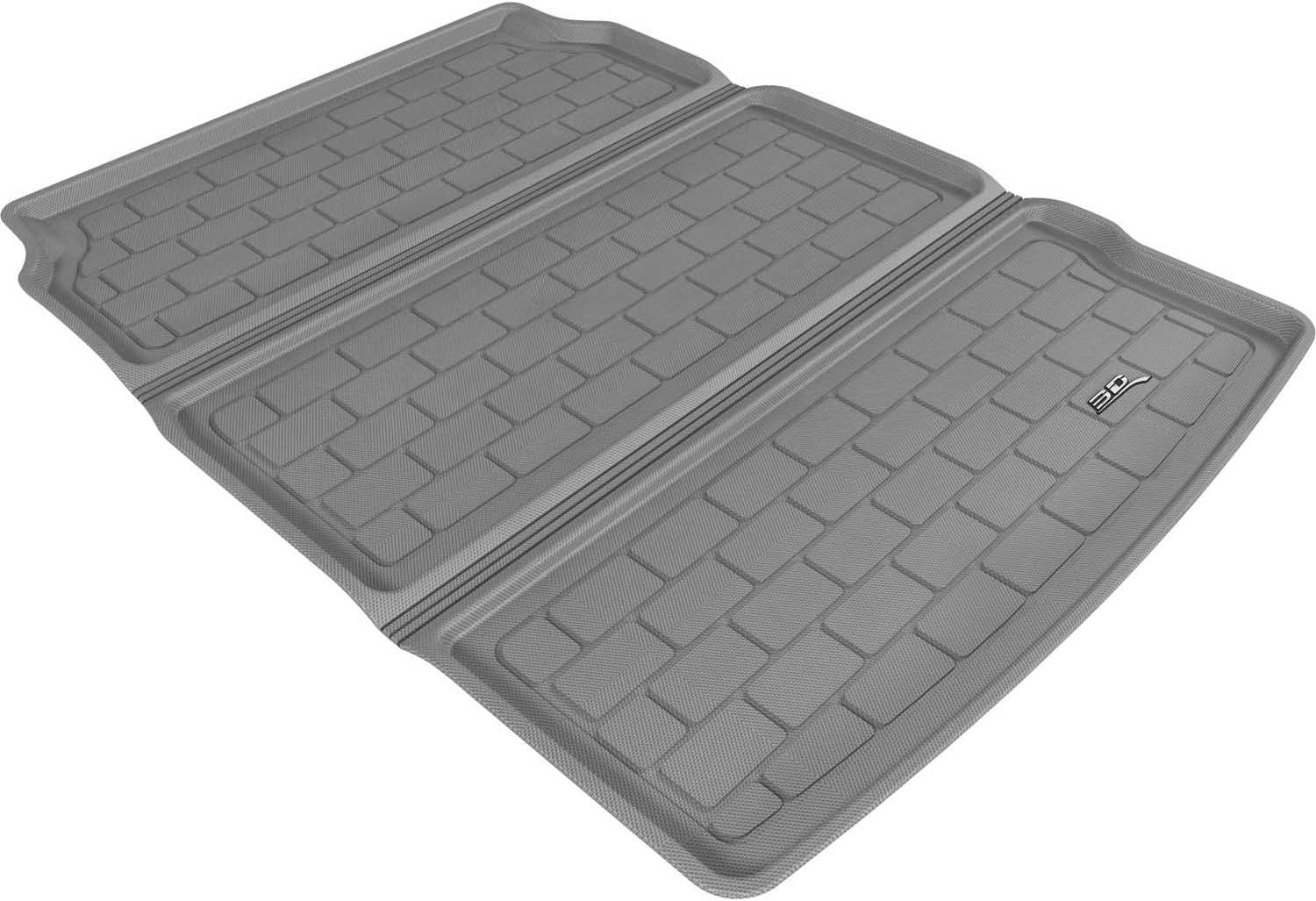 3D MAXpider Custom Fit All-Weather Cargo Liner for Select BMW 5 Series (F10) Models - Kagu Rubber (Gray)