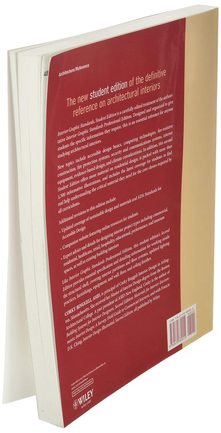 Interior Graphic Standards: Student Edition (Ramsey/Sleeper Architectural Graphic Standards Series)