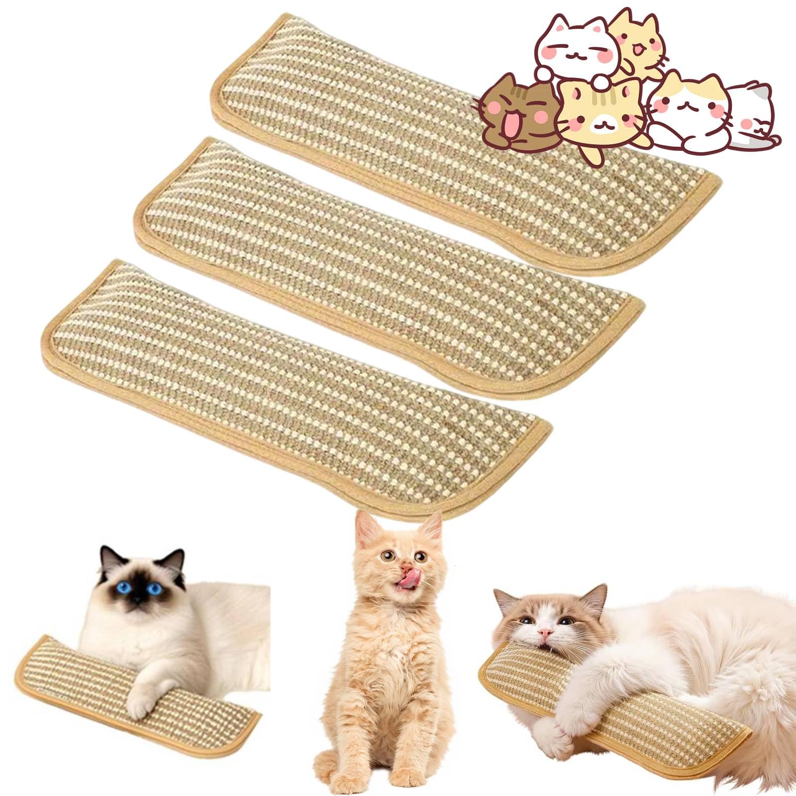 Catnip Pillow Toy Kickers, Interactive Catnip Chew Toy with 6000mg Organic Catnips,Teeth Cleaning Catnips Pillow, Cat Nip Kicker Toys for Anxiety Relief (3PCS*S)