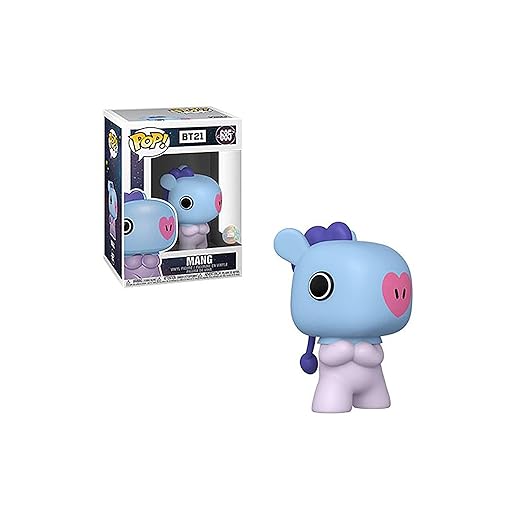 Funko Pop! Animation: Bt21 - Mang,Multicolor,3.75 Inches