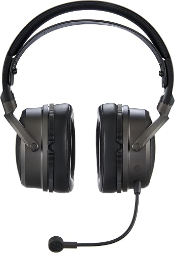 Audeze Maxwell 2 for Xbox, PC, Mac, Switch and PlayStation (2026 New Release) 80 Hours Battery Life, Low Latency Bluetooth, Dark Grey with Microsoft Security Chip - 1