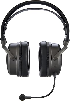 Audeze Maxwell 2 for Xbox, PC, Mac, Switch, and PlayStation new Version 2026 80 Hours Battery Life, Low-Latency Bluetooth, Dark Gray with Microsoft Security chip