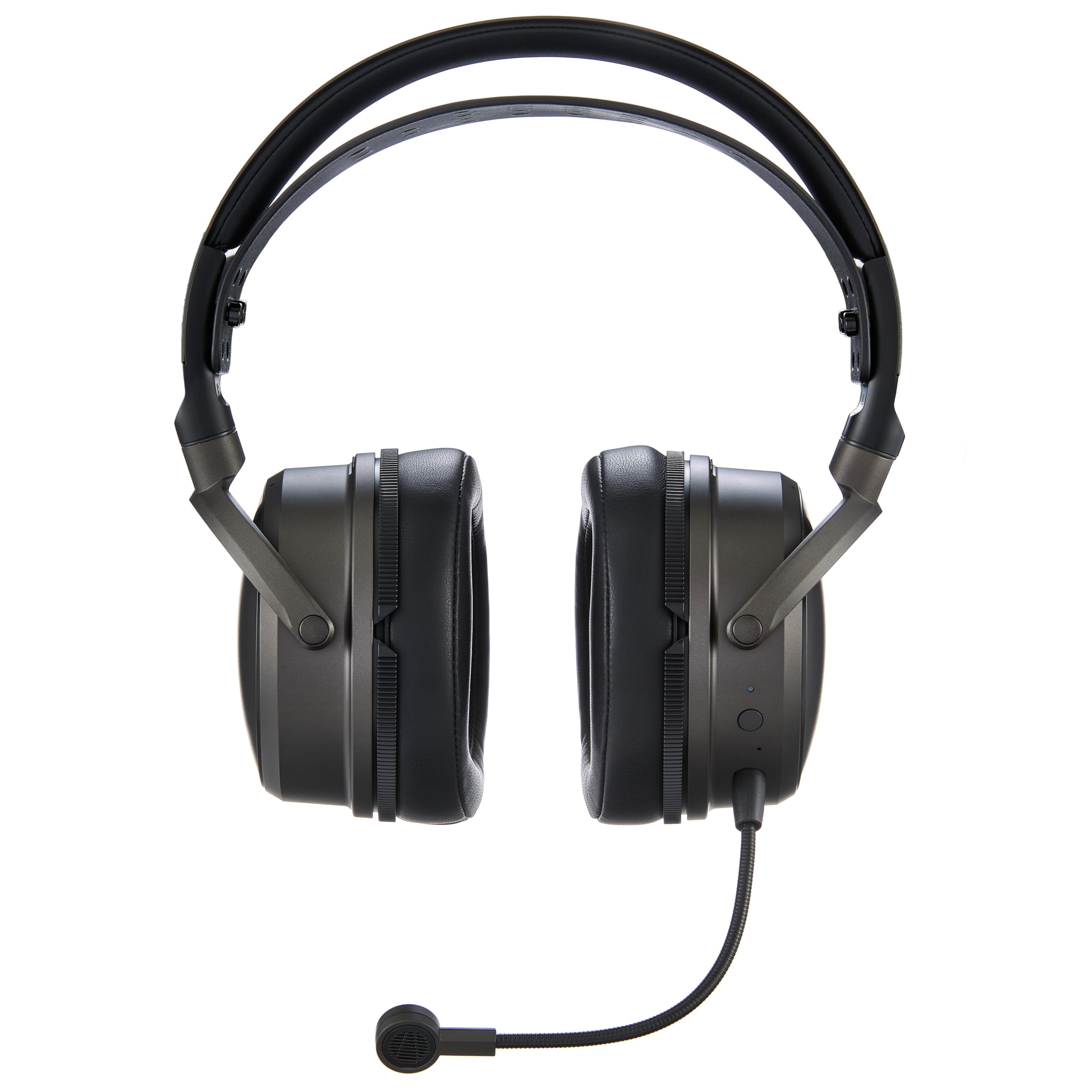 Audeze Maxwell 2 for Xbox, PC, Mac, Switch, and PlayStation (new Version 2026) 80 Hours Battery Life, Low-Latency Bluetooth, Dark Gray with Microsoft Security chip