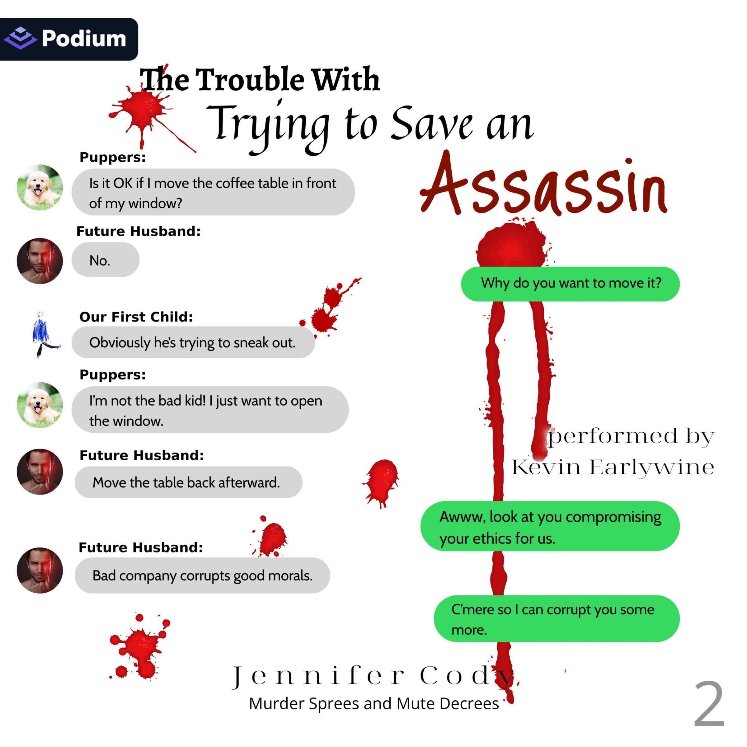 Cover art for The Trouble with Trying to Save an Assassin