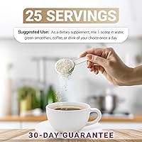 Vista 8 de Dr. Berg Multi Collagen Peptides Powder Types I, II, III, V, X - Unflavored Collagen Powder w/ 14 g of Protein - Grass-Fed, Pasture-Raised &