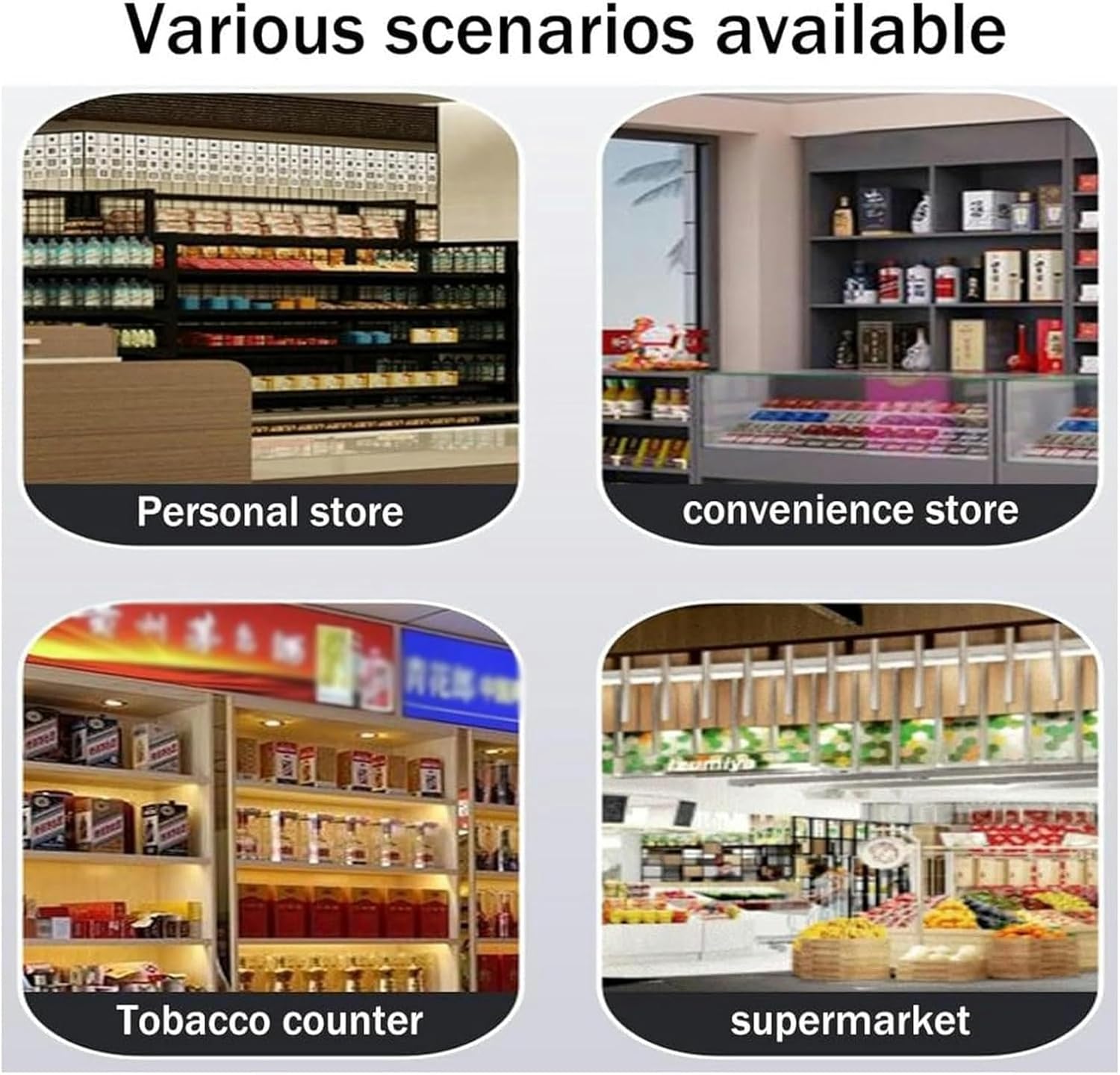 Cigarette Display Rack Shelf - Auto Pusher Holder, Wall Mounted Acrylic Cigarette Cabinet, Transparent Retail Case for Supermarkets & Movie Theaters - Efficient Product Organization