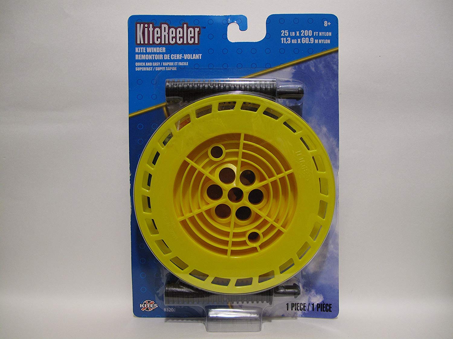 X-Kites Kite Reel Winder with 200 ft Thread Strong With Quick Clip