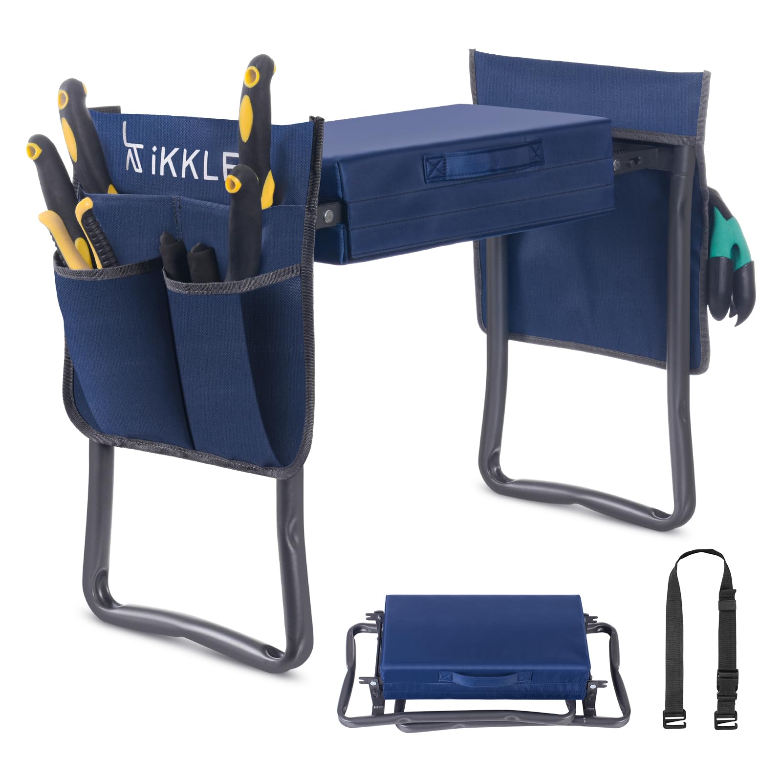 Lee Valley DyGTyX Garden Kneeler And Seat, Kneeling Bench With