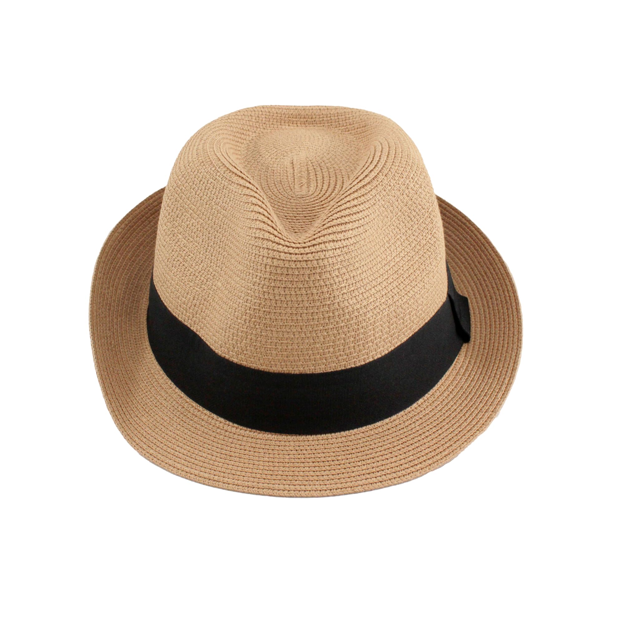 Carnavalife Sombrero Panamá Unisex Sombrero Paja Sombrero Mujeres y Hombres Sombrero ala Corta Sombrero Verano Sombrero Protección Sol UPF 50+ Sombrero Playa Fedora