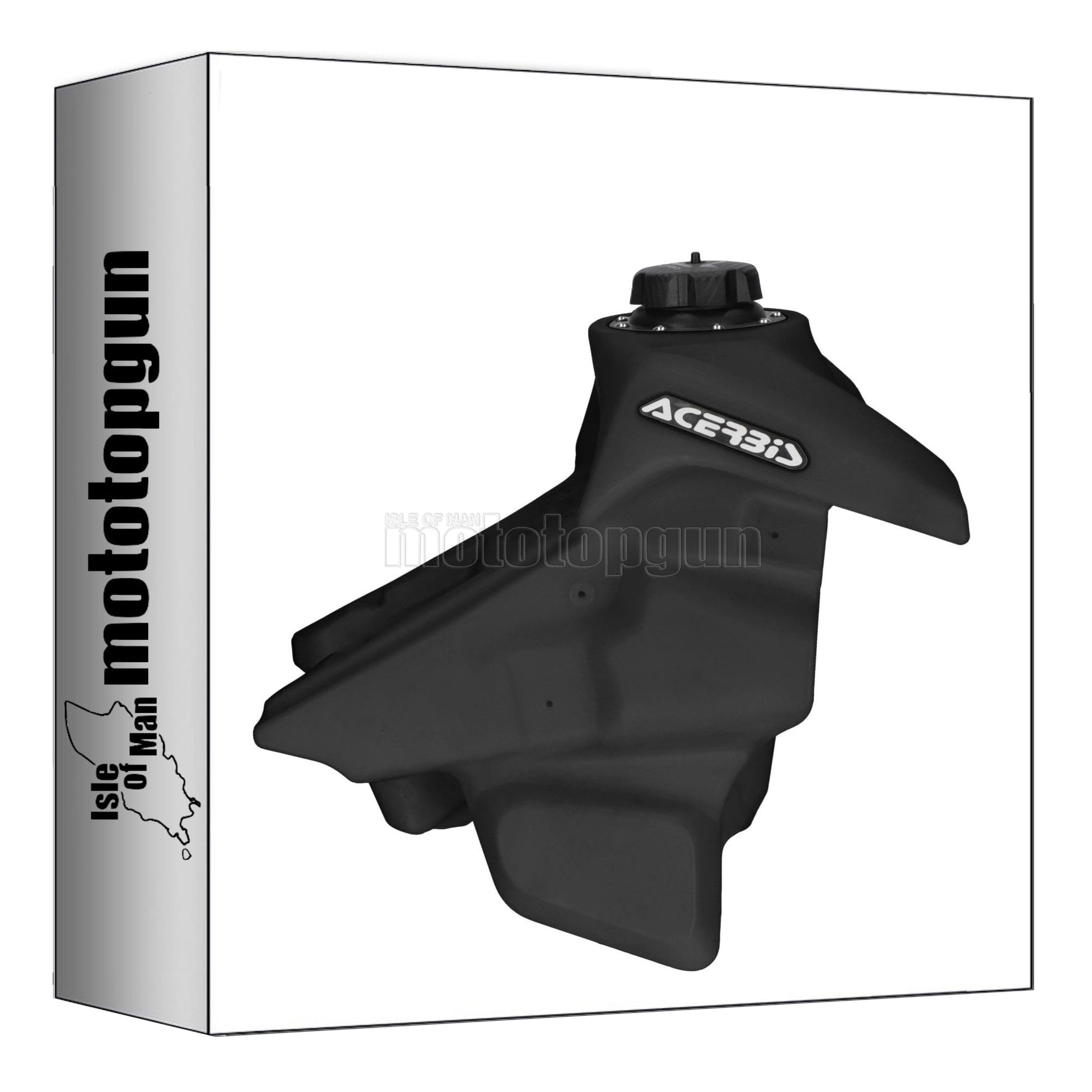 Réservoir plastique Acerbis noir évite les fuites sur Gas Gas MC 350 F - 3