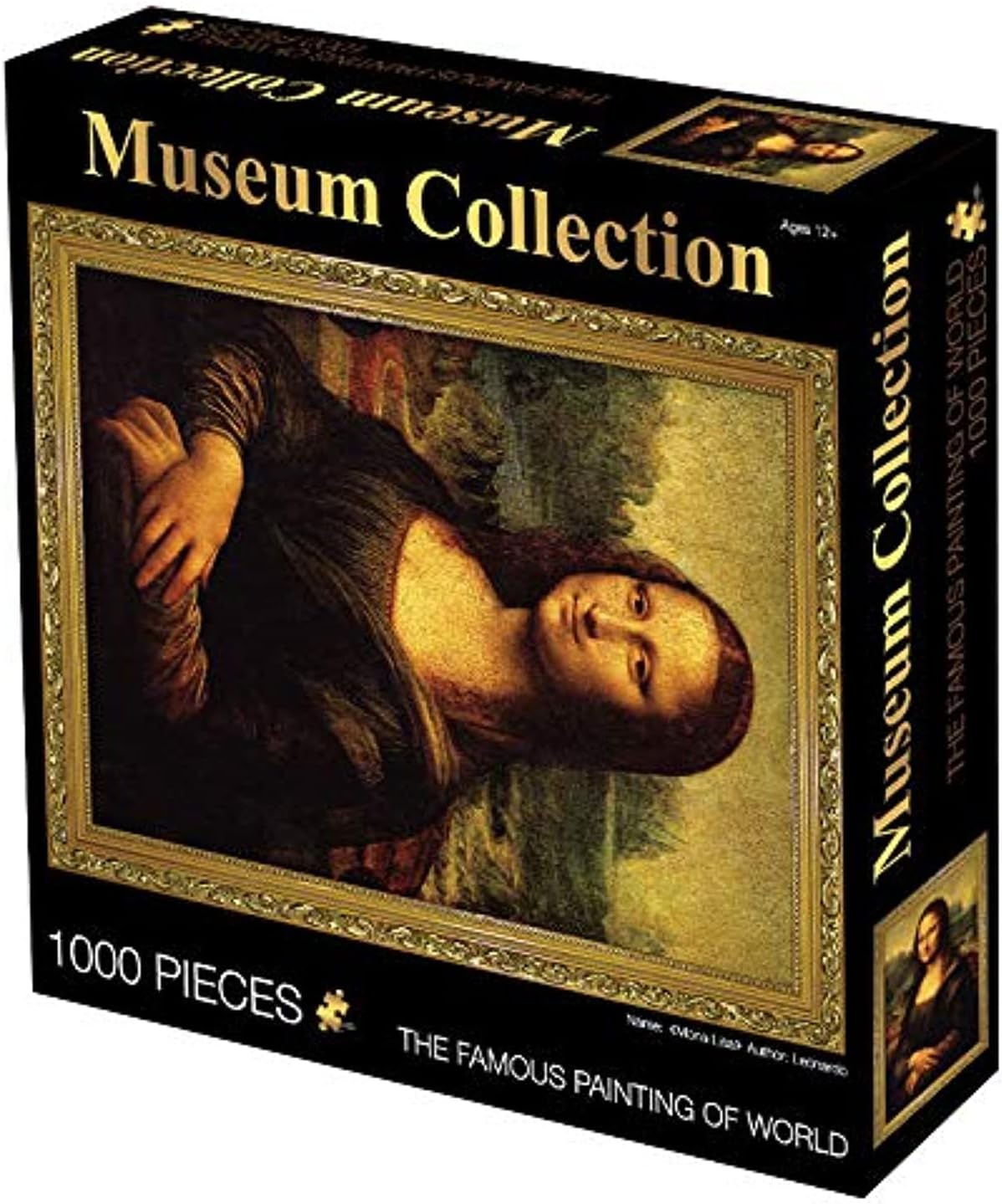 JP1000 Pieces Jigsaw Puzzles Difficult and Challenge (Mona Lisa)