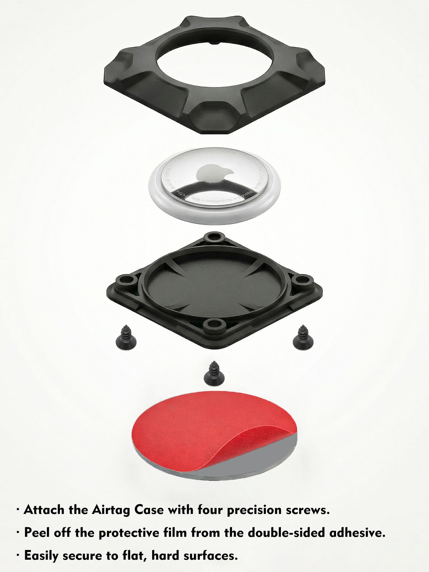 Amazon.com: GUANZHI for Airtag Holder Strong Case Stick-On Mount
