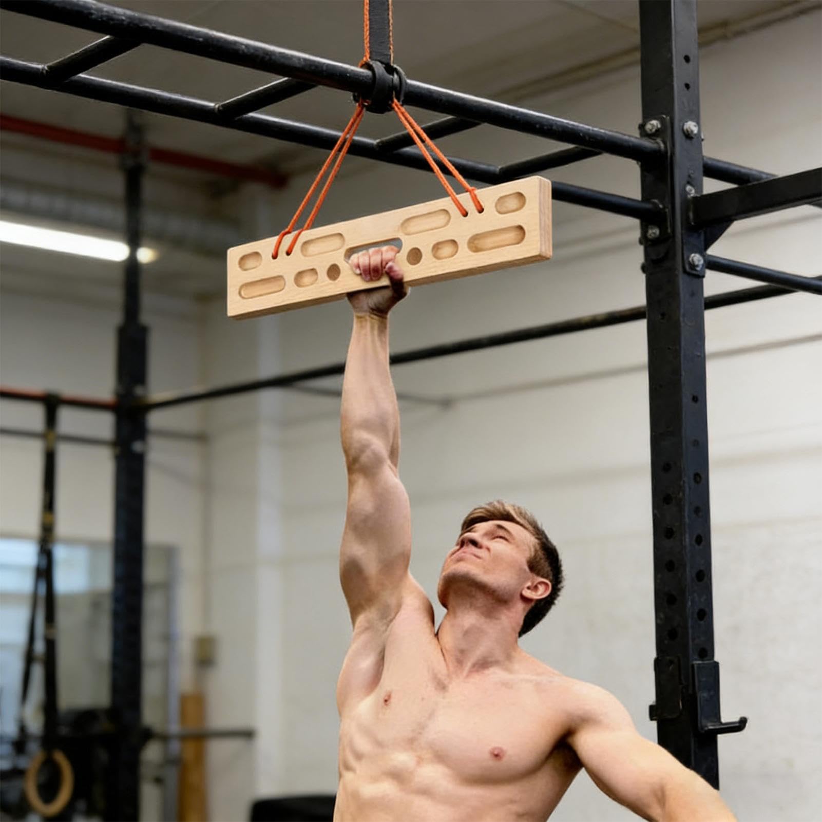Trave per Arrampicata su Roccia - Presa multipla per uso intensivo | Attrezzo per Trazioni e Presa per Arrampicata - per Scalatori Principianti Uomini e Donne Palestra Domestica Fitness Indoor Allenam