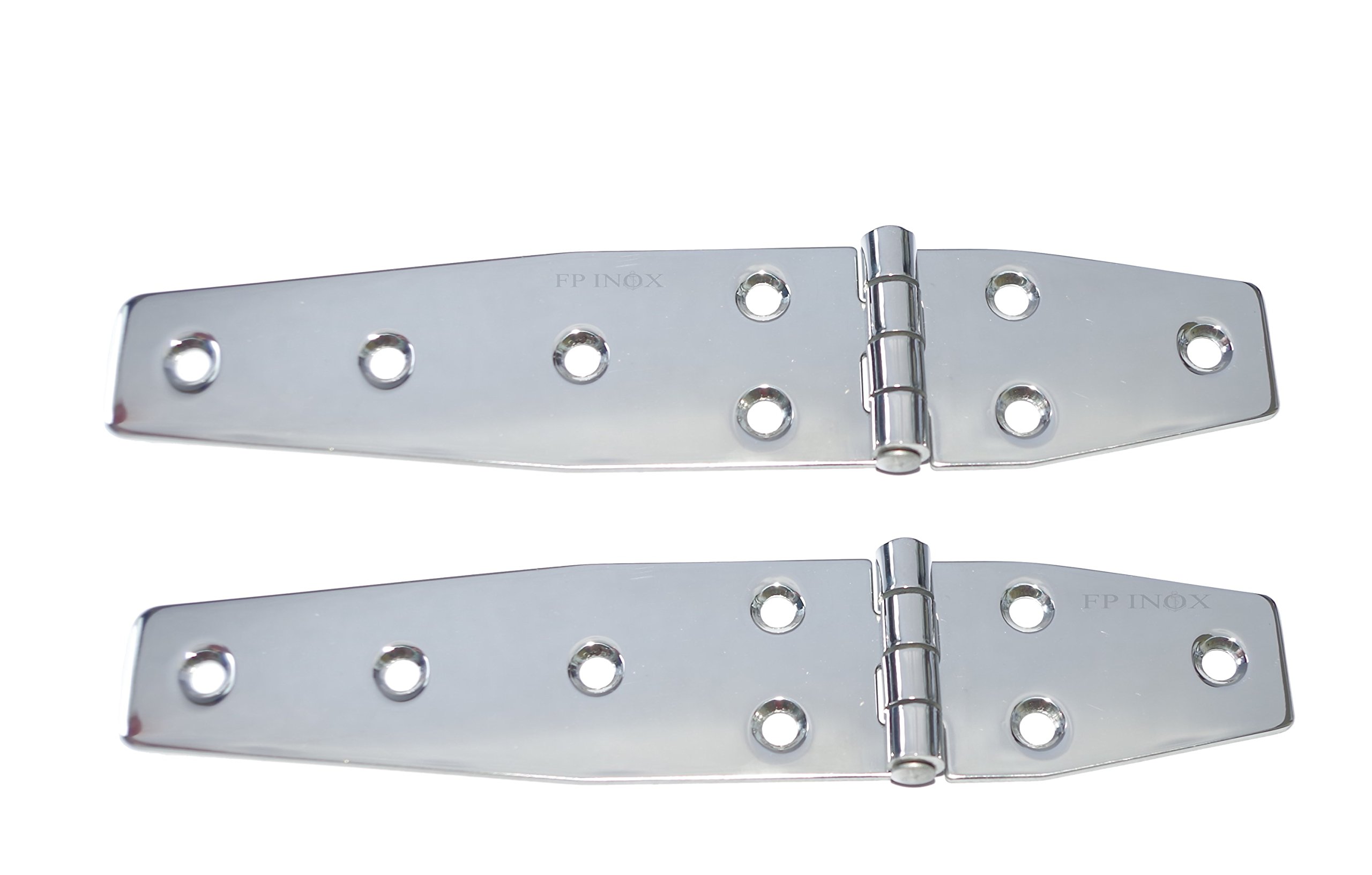 Charnière Inox 66x38mm – Lot De 2 – Épaisseur 2mm – FP INOX