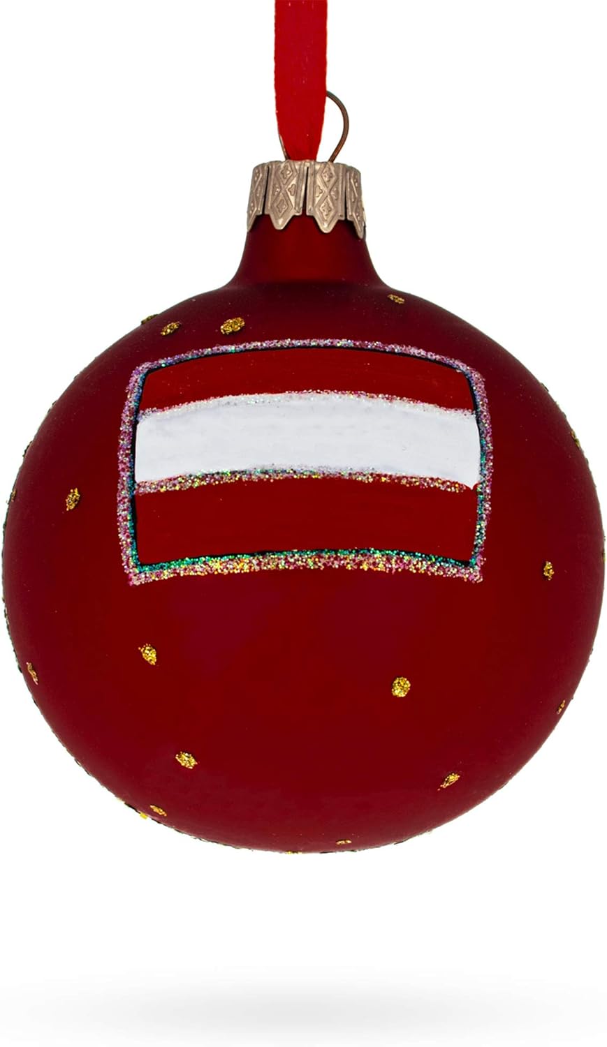 Schonbrunn Palace, Vienna, Austria Glass Ball Christmas Ornament 4 Inches
