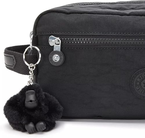 Miniatura 6 de Kipling Neceser Agot para mujer, organizador de viaje ligero, kit de cosméticos de nailon, Negro (Black Noir), Neceser Agot para mujer, organizador