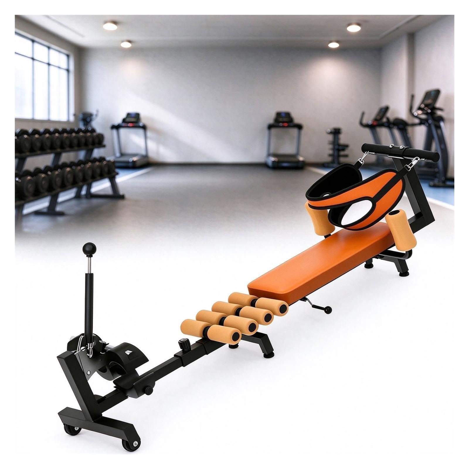 Banco de descompresión lumbar cervical, Longitud Ajustable 140 a 185 cm