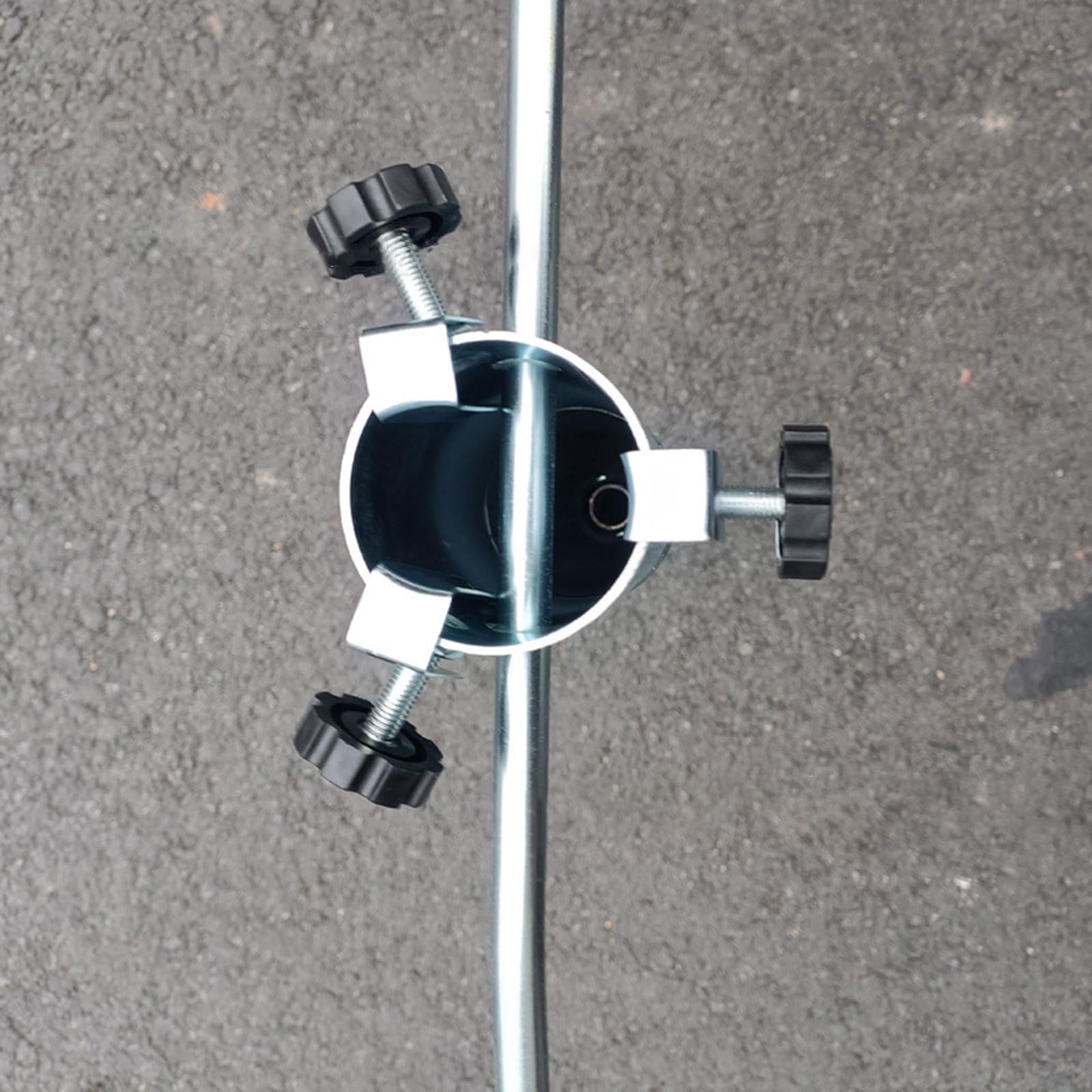 Przenośna kotwica do parasola plażowego – metalowa podstawa zapewniająca stabilność piasku, łatwa w użyciu, na zewnątrz, patio, ogród, dziedziniec, idealna na plażę i do relaksu na podwórku