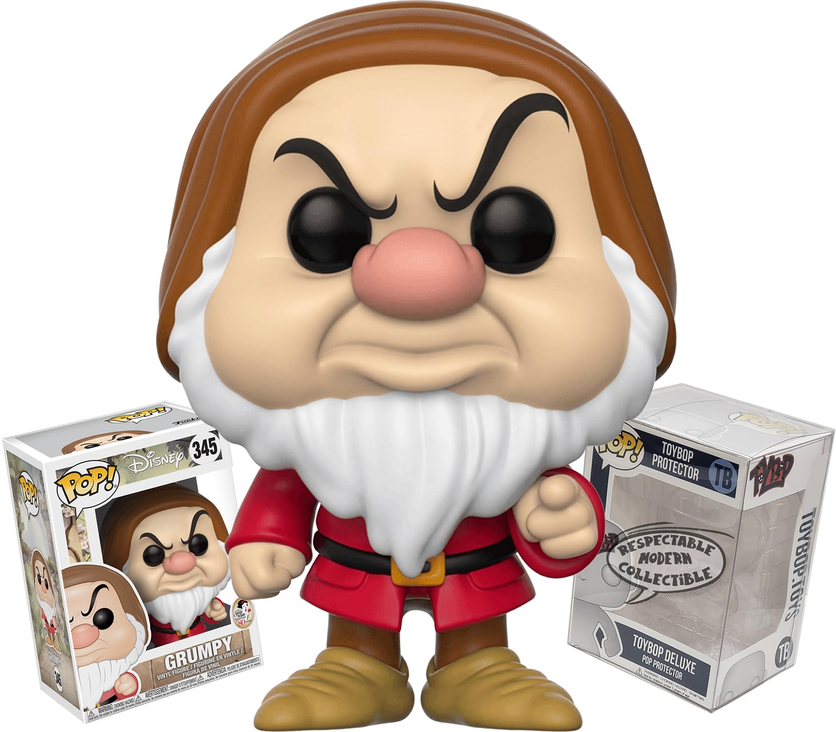 Amazon.com: Funko Snow White and the Seven Dwarfs Grumpy + ToyBop