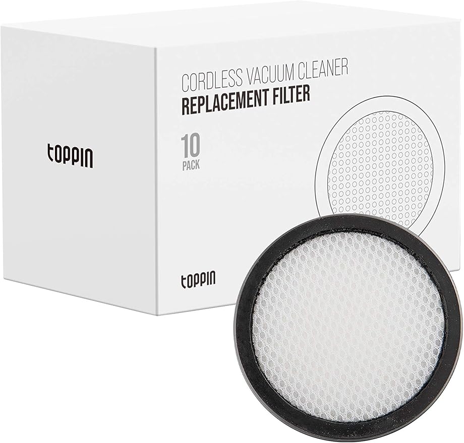 TOPPIN Vacuum Cleaner Filter for TOPPIN Stick Cordless Vacuum Cleaner