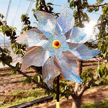 Amazon.co.jp: Itisyou 鳥よけ 風車 鳩よけ 風車 カラス 撃退 レーザー