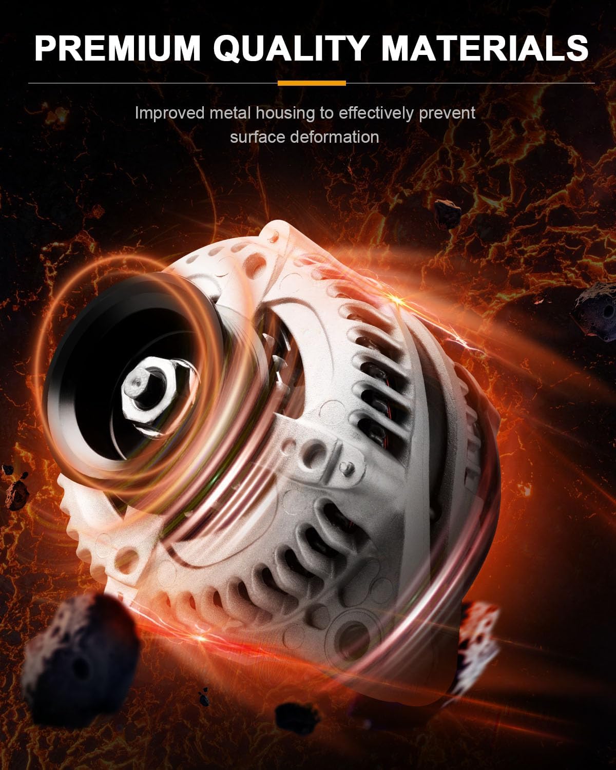 ROADFAR New Alternator Replacement for Honda for Accord 2008-2012, for Honda for Accord Crosstour 2010 11392