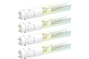 KiHung T8 Led 4-Ft Bulbs 4-Packs: Superior Lighting Innovation