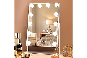 Hansong Vanity Makeup Mirror with Lighted Bulbs