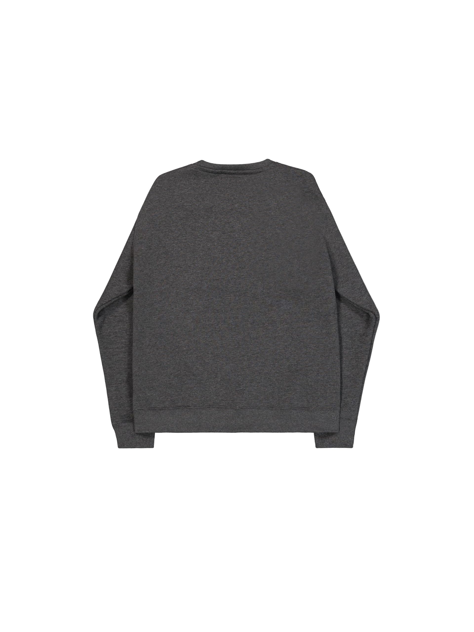Alpha Industries Herren Basic Pullover Sweatshirt, Blickdicht, Charcoal Heather, M – Ansicht 2