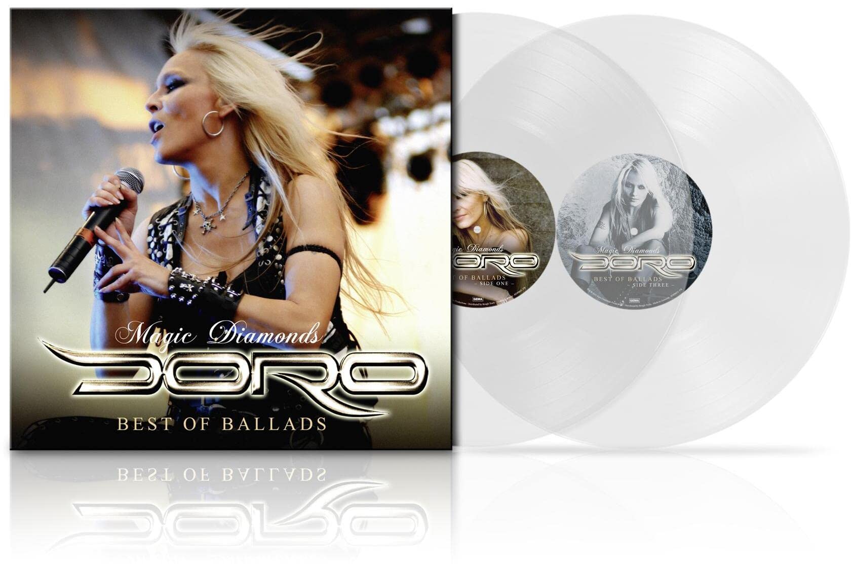Doro Magic Diamonds - Best Of Ballads (crystal Clear Vinyl) LP New 4250444187966