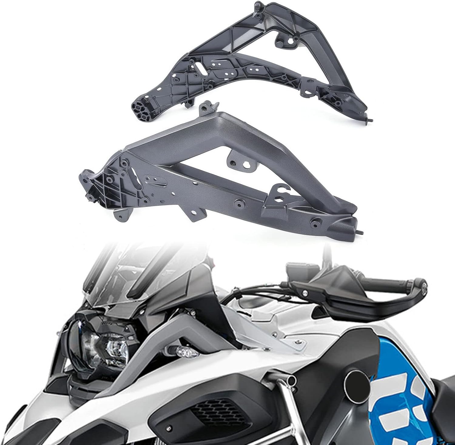 TCMT Front Panel Carrier Fairing Brackets Fit For BMW R1200GS Adventure 2014-2019 R1200GS 2013-2019 R1250GS Adventure 2019-2024 46639480892/46639480891/46639480890/46639480889