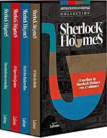 Box Sherlock Holmes - 4 Volumes: o Melhor do Sherlock Holmes em 4 Volumes