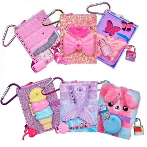 Cefa Toys - Real Littles Mini Diarios Secretos, Incluye 1 Candado y 1 Llave, Modelo Aleatorio, Apto…